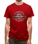 Made In Sandiacre 100% Authentic Mens T-Shirt