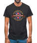 Made In Saxmundham 100% Authentic Mens T-Shirt