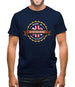 Made In Sherborne 100% Authentic Mens T-Shirt