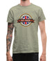 Made In St Ives 100% Authentic Mens T-Shirt