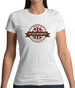 Made In St Just-In-Penwith 100% Authentic Womens T-Shirt