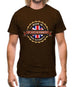 Made In St Just-In-Penwith 100% Authentic Mens T-Shirt