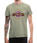Made In St Mary Cray 100% Authentic Mens T-Shirt