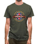 Made In Swanley 100% Authentic Mens T-Shirt