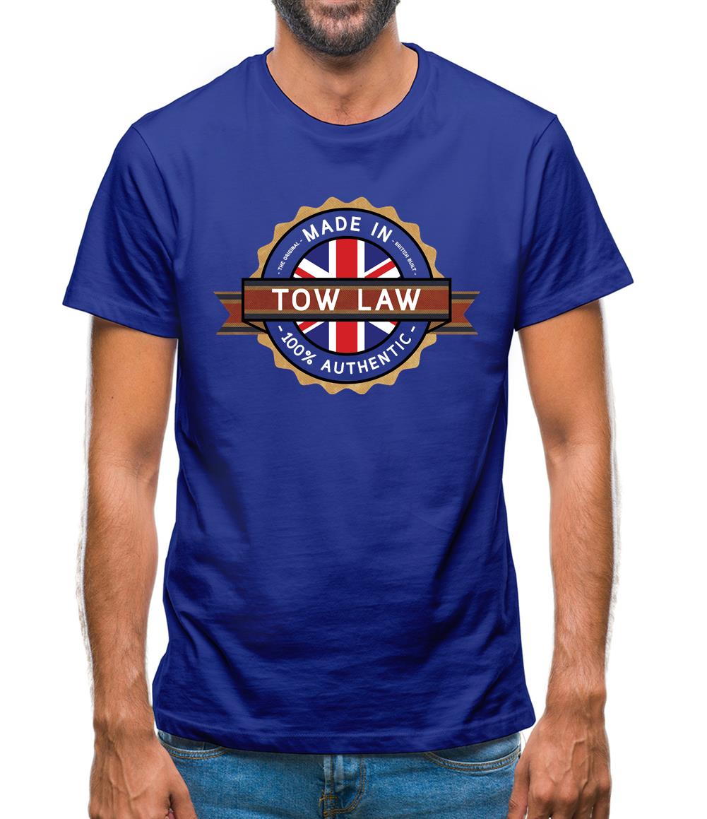 Made In Tow Law 100% Authentic Mens T-Shirt