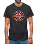 Made In Treorchy 100% Authentic Mens T-Shirt