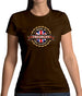 Made In Treorchy 100% Authentic Womens T-Shirt