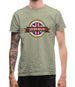 Made In Uckfield 100% Authentic Mens T-Shirt