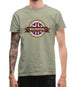 Made In Welshpool 100% Authentic Mens T-Shirt
