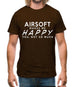 Airsoft Makes Me Happy, You Not So Much Mens T-Shirt