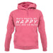 Maths Makes Me Happy You, Not So Much unisex hoodie