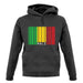 Mali Barcode Style Flag unisex hoodie