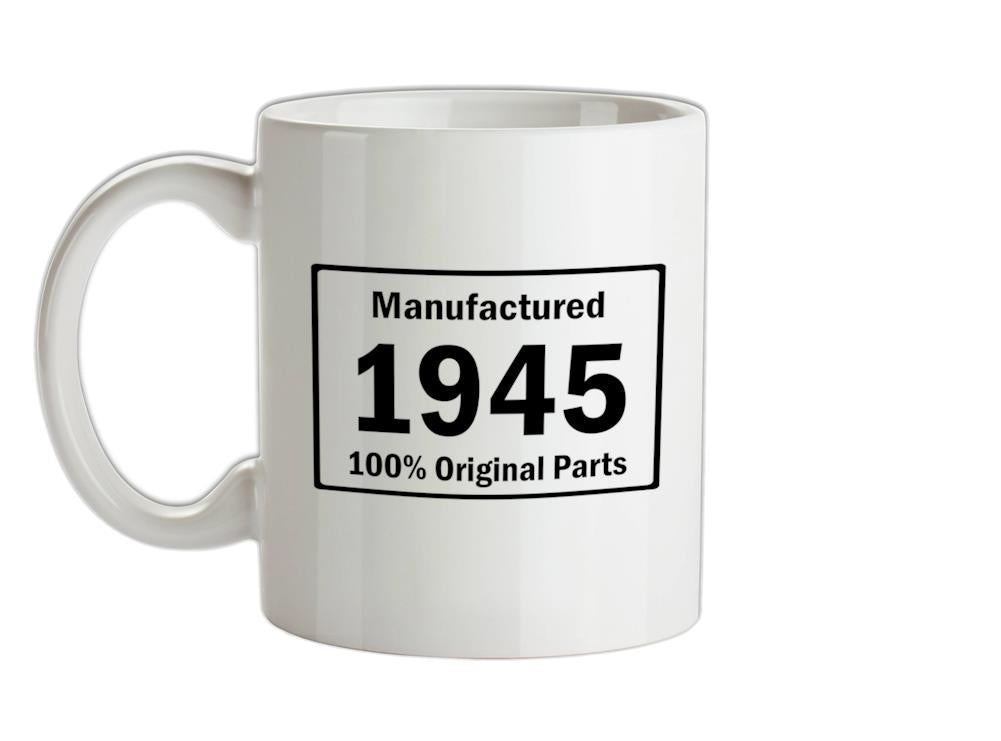 Manufactured 1945 Ceramic Mug