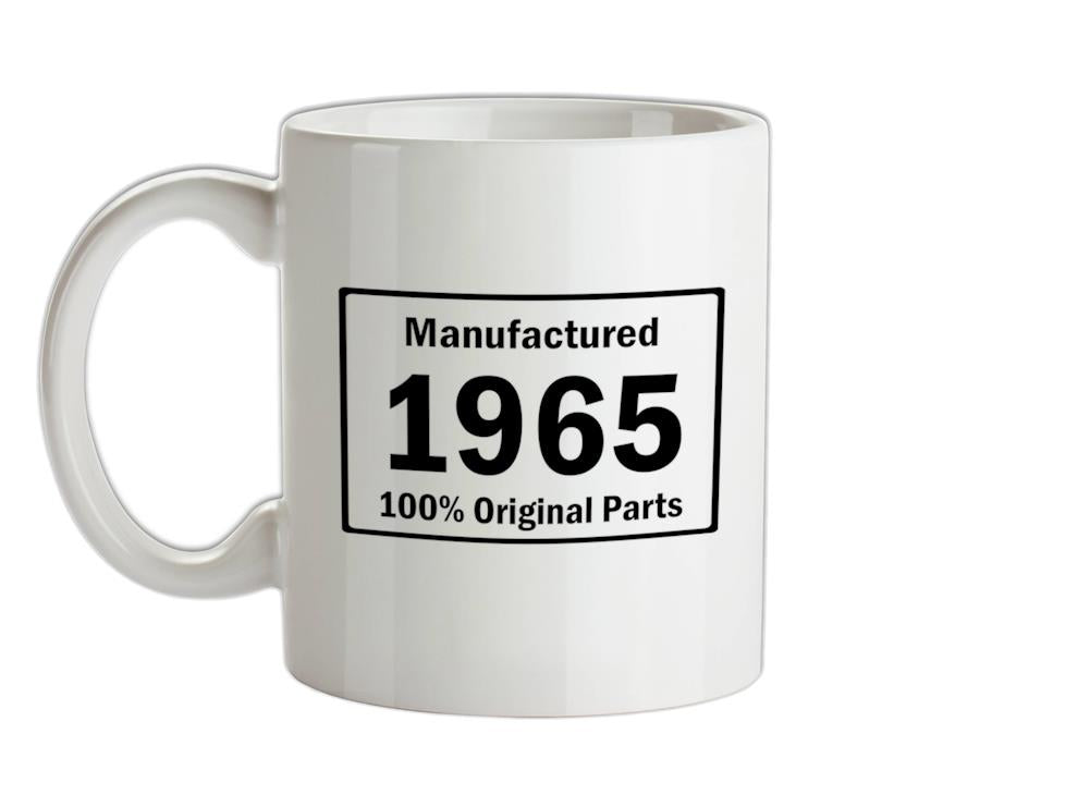 Manufactured 1965 Ceramic Mug