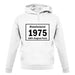 Manufactured 1975 - 100% Original Parts unisex hoodie