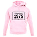 Manufactured 1975 - 100% Original Parts unisex hoodie