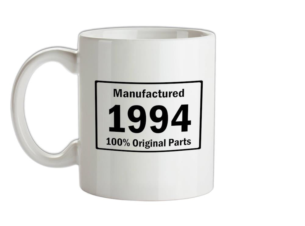 Manufactured 1994 Ceramic Mug