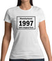 Manufactured 1997 - 100% Original Parts Womens T-Shirt