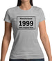 Manufactured 1999 - 100% Original Parts Womens T-Shirt