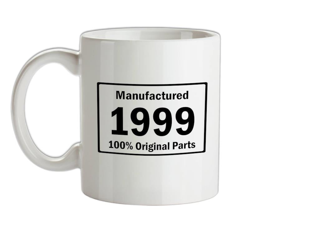 Manufactured 1999 Ceramic Mug