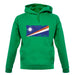 Marshall Islands Grunge Style Flag unisex hoodie