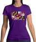 Maryland Barcode Style Flag Womens T-Shirt