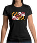 Maryland Grunge Style Flag Womens T-Shirt