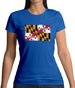 Maryland Grunge Style Flag Womens T-Shirt