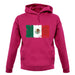 Mexico Grunge Style Flag unisex hoodie