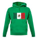 Mexico Grunge Style Flag unisex hoodie