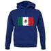 Mexico Grunge Style Flag unisex hoodie