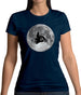 Moped Moon Womens T-Shirt