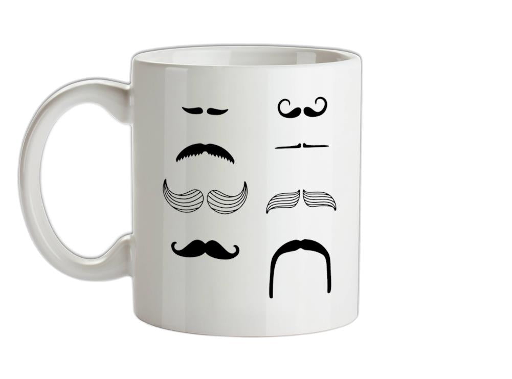 Moustache Ceramic Mug