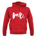 Mr unisex hoodie