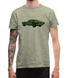 Classic American Muscle Car Mens T-Shirt