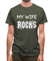 My Wife Rocks Mens T-Shirt