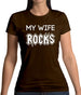 My Wife Rocks Womens T-Shirt