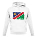 Namibia Grunge Style Flag unisex hoodie