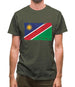 Namibia Grunge Style Flag Mens T-Shirt