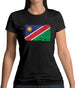 Namibia Grunge Style Flag Womens T-Shirt