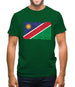 Namibia Grunge Style Flag Mens T-Shirt