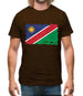 Namibia Grunge Style Flag Mens T-Shirt