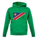 Namibia Grunge Style Flag unisex hoodie