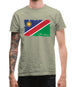 Namibia Grunge Style Flag Mens T-Shirt