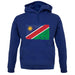 Namibia Grunge Style Flag unisex hoodie