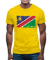 Namibia Grunge Style Flag Mens T-Shirt