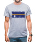 Nauru Grunge Style Flag Mens T-Shirt