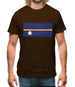 Nauru Grunge Style Flag Mens T-Shirt