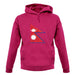 Nepal Grunge Style Flag unisex hoodie