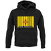 New Mexico  Barcode Style Flag unisex hoodie